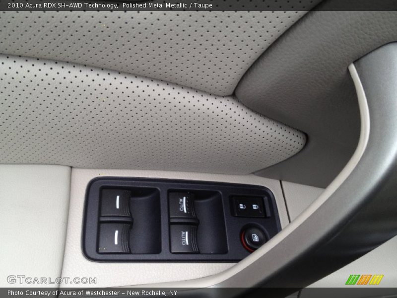 Polished Metal Metallic / Taupe 2010 Acura RDX SH-AWD Technology