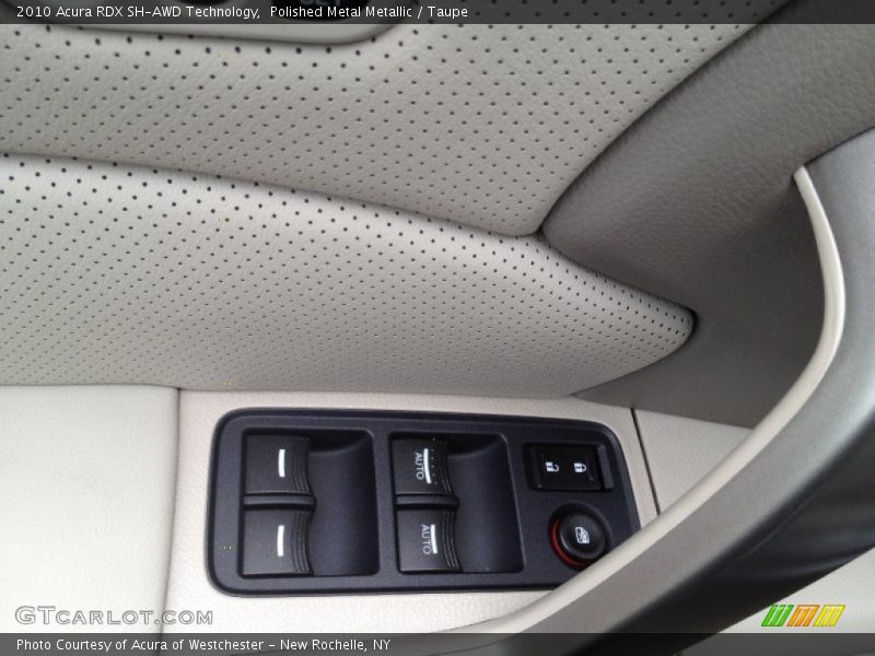 Polished Metal Metallic / Taupe 2010 Acura RDX SH-AWD Technology