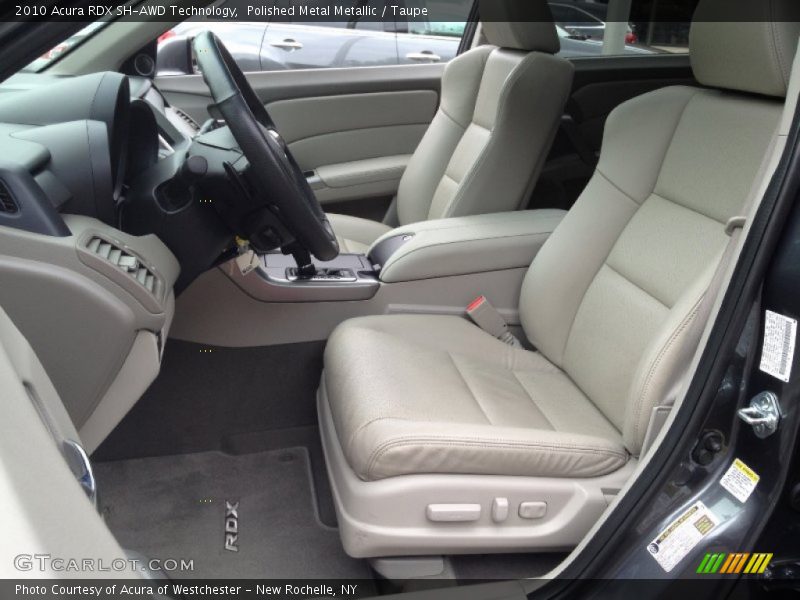Polished Metal Metallic / Taupe 2010 Acura RDX SH-AWD Technology