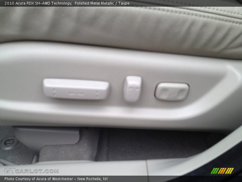 Polished Metal Metallic / Taupe 2010 Acura RDX SH-AWD Technology