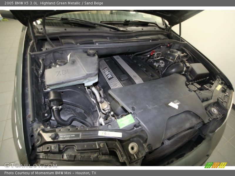 Highland Green Metallic / Sand Beige 2005 BMW X5 3.0i
