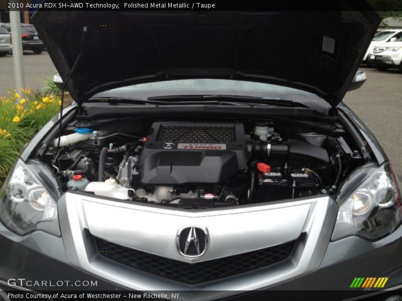 Polished Metal Metallic / Taupe 2010 Acura RDX SH-AWD Technology