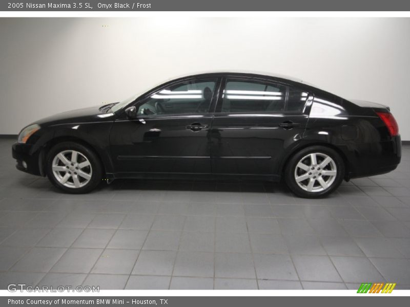 Onyx Black / Frost 2005 Nissan Maxima 3.5 SL