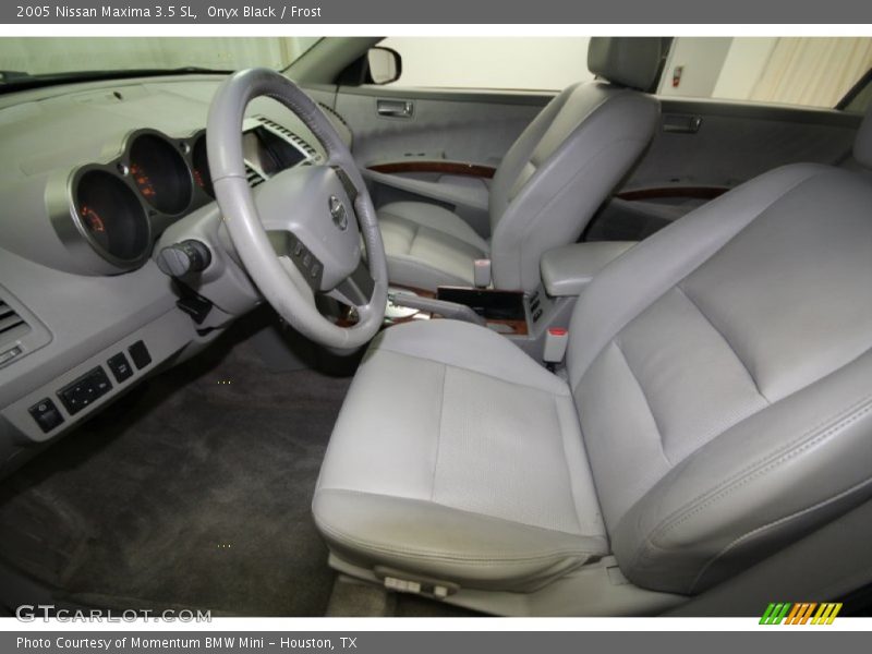 Onyx Black / Frost 2005 Nissan Maxima 3.5 SL