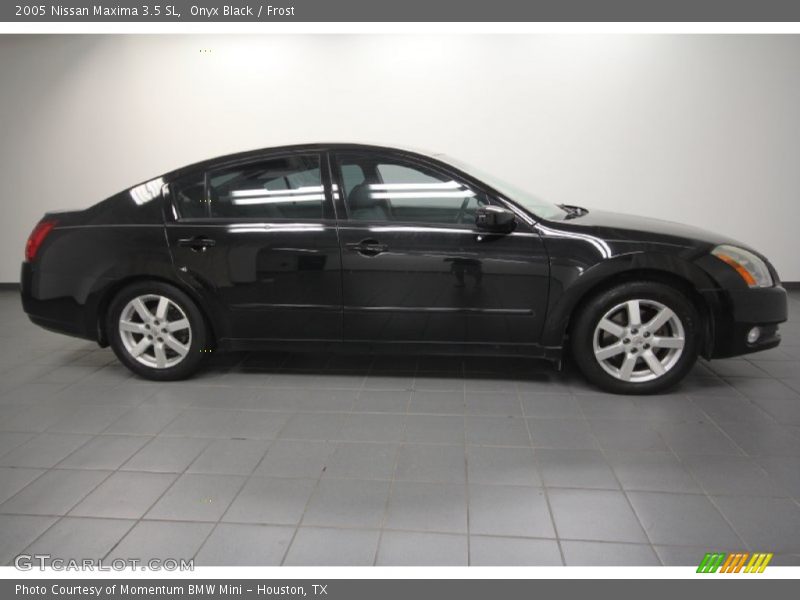 Onyx Black / Frost 2005 Nissan Maxima 3.5 SL