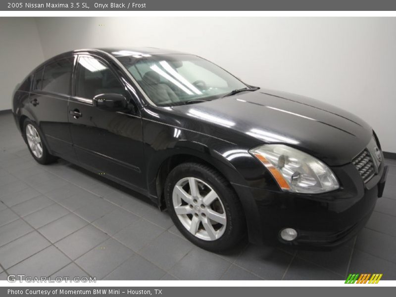 Onyx Black / Frost 2005 Nissan Maxima 3.5 SL