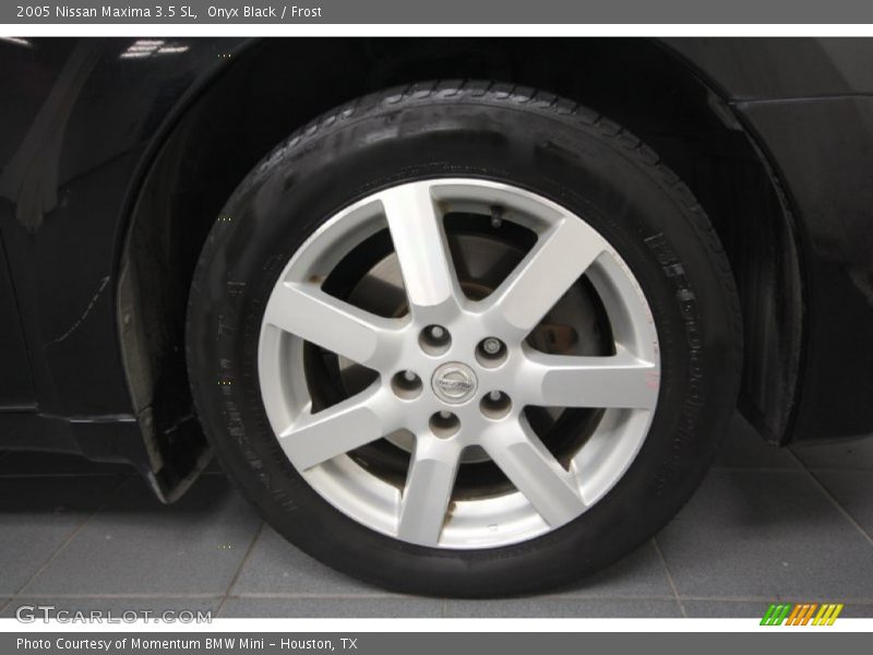 Onyx Black / Frost 2005 Nissan Maxima 3.5 SL