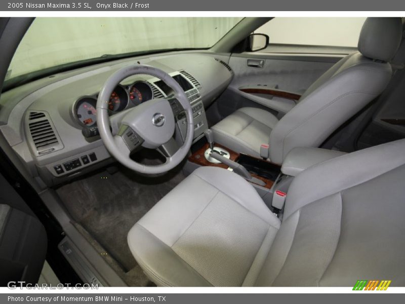Onyx Black / Frost 2005 Nissan Maxima 3.5 SL