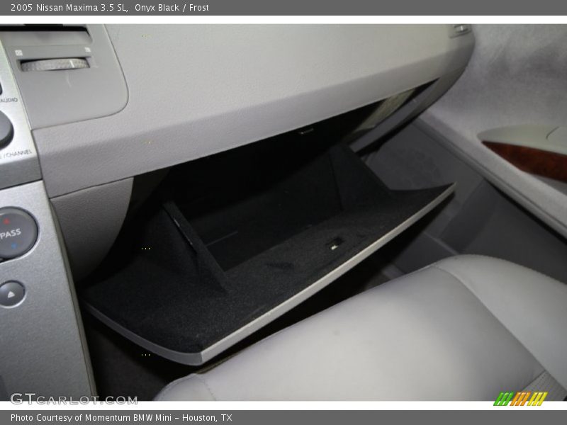 Onyx Black / Frost 2005 Nissan Maxima 3.5 SL