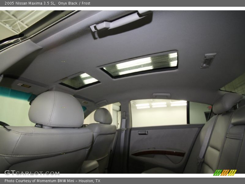 Onyx Black / Frost 2005 Nissan Maxima 3.5 SL