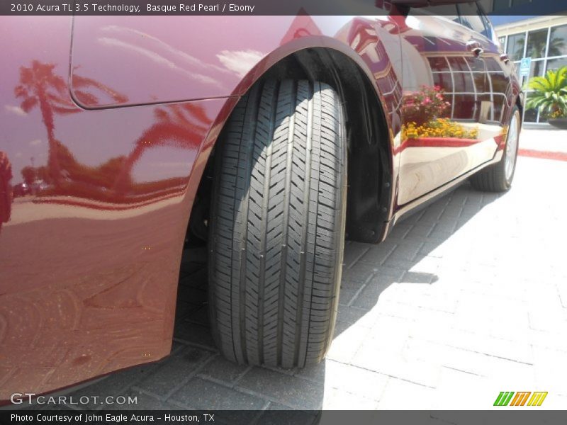 Basque Red Pearl / Ebony 2010 Acura TL 3.5 Technology