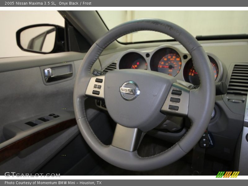 Onyx Black / Frost 2005 Nissan Maxima 3.5 SL