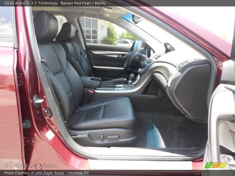 Basque Red Pearl / Ebony 2010 Acura TL 3.5 Technology