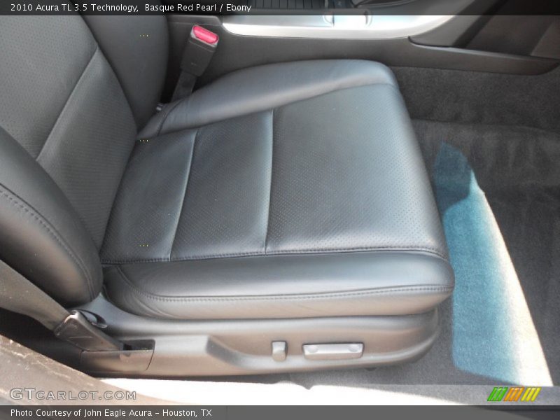Basque Red Pearl / Ebony 2010 Acura TL 3.5 Technology