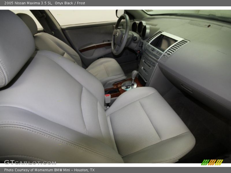 Onyx Black / Frost 2005 Nissan Maxima 3.5 SL