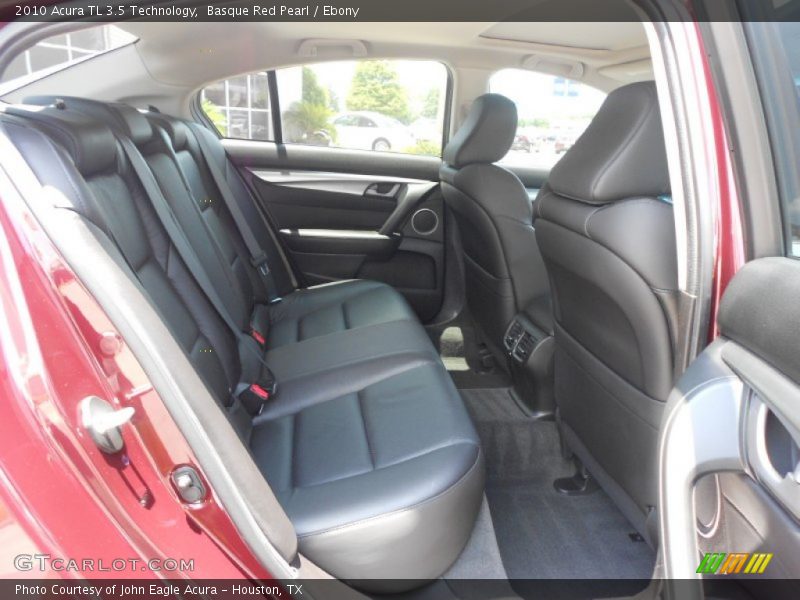 Basque Red Pearl / Ebony 2010 Acura TL 3.5 Technology