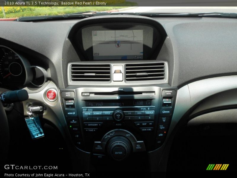 Basque Red Pearl / Ebony 2010 Acura TL 3.5 Technology