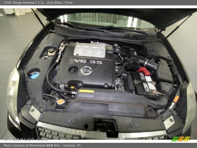 Onyx Black / Frost 2005 Nissan Maxima 3.5 SL