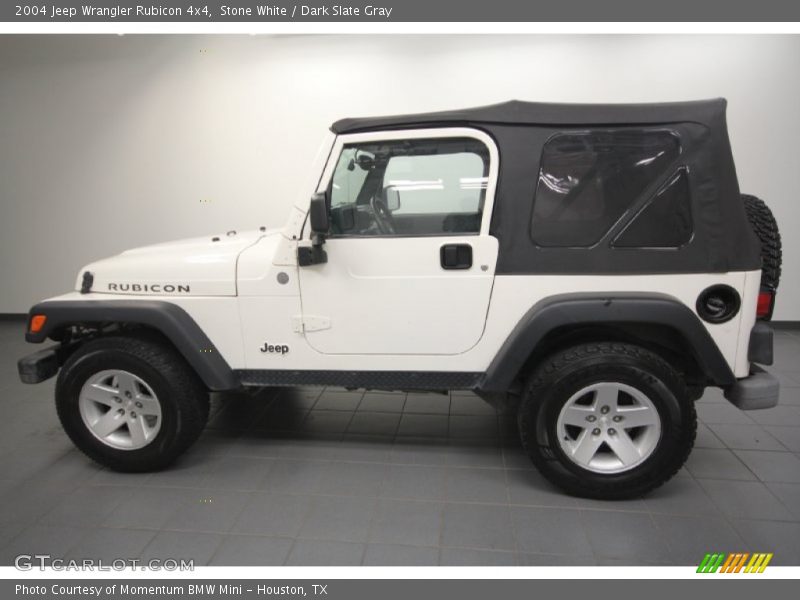 Stone White / Dark Slate Gray 2004 Jeep Wrangler Rubicon 4x4