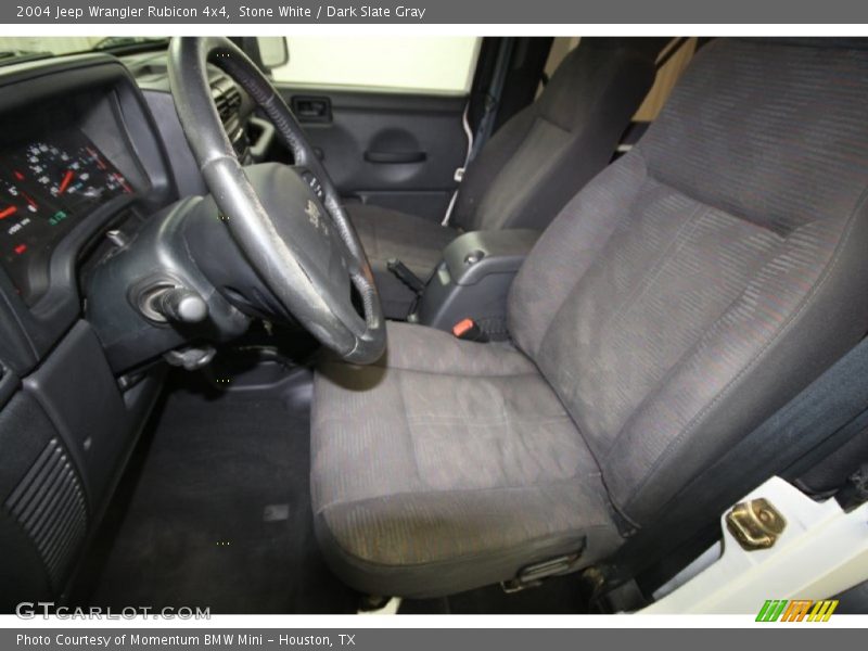 Stone White / Dark Slate Gray 2004 Jeep Wrangler Rubicon 4x4