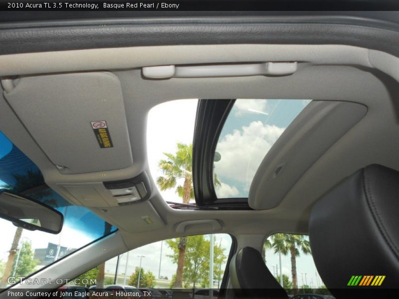 Basque Red Pearl / Ebony 2010 Acura TL 3.5 Technology