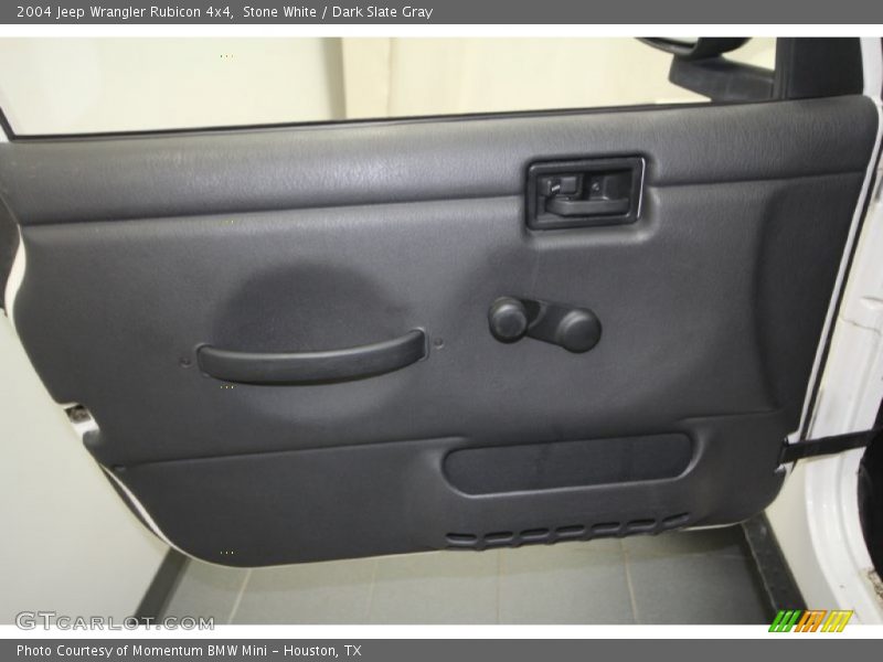 Stone White / Dark Slate Gray 2004 Jeep Wrangler Rubicon 4x4