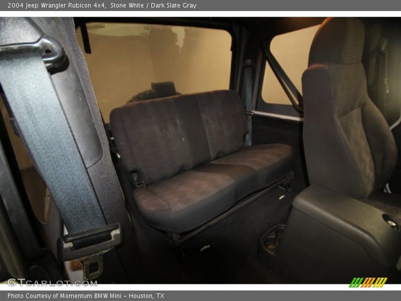 Stone White / Dark Slate Gray 2004 Jeep Wrangler Rubicon 4x4