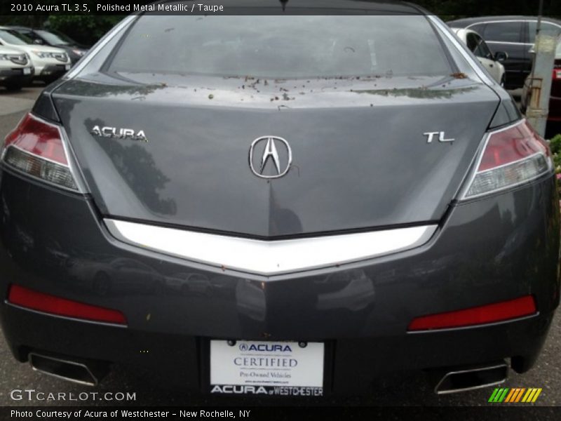 Polished Metal Metallic / Taupe 2010 Acura TL 3.5
