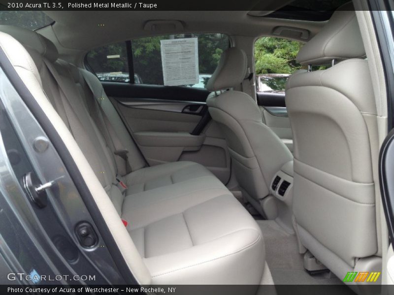 Polished Metal Metallic / Taupe 2010 Acura TL 3.5