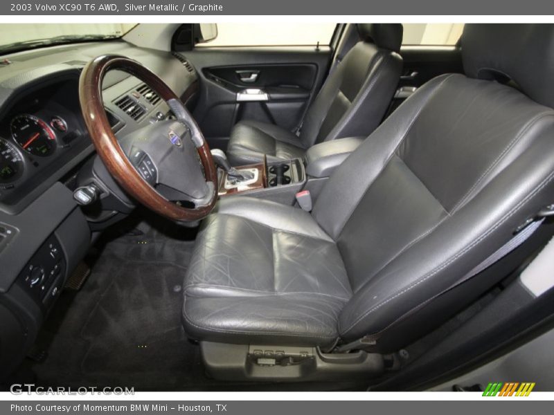  2003 XC90 T6 AWD Graphite Interior