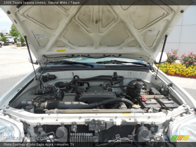 Natural White / Taupe 2006 Toyota Sequoia Limited