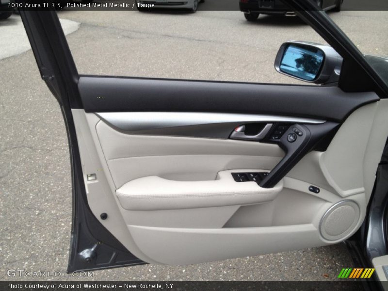 Polished Metal Metallic / Taupe 2010 Acura TL 3.5