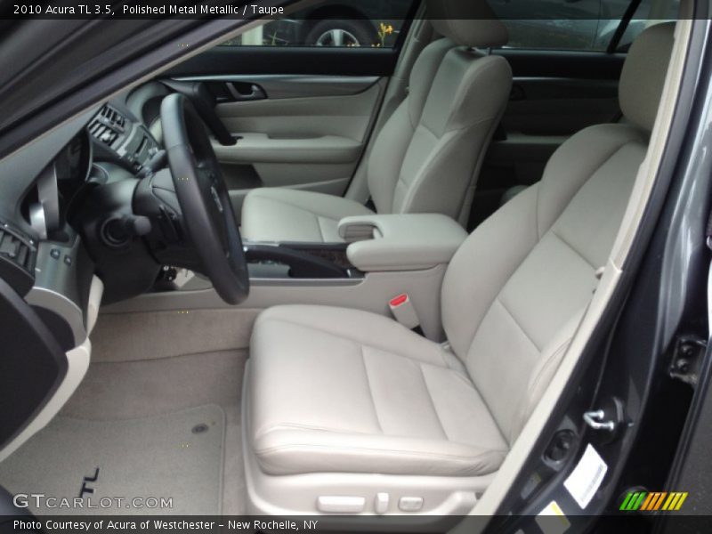 Polished Metal Metallic / Taupe 2010 Acura TL 3.5