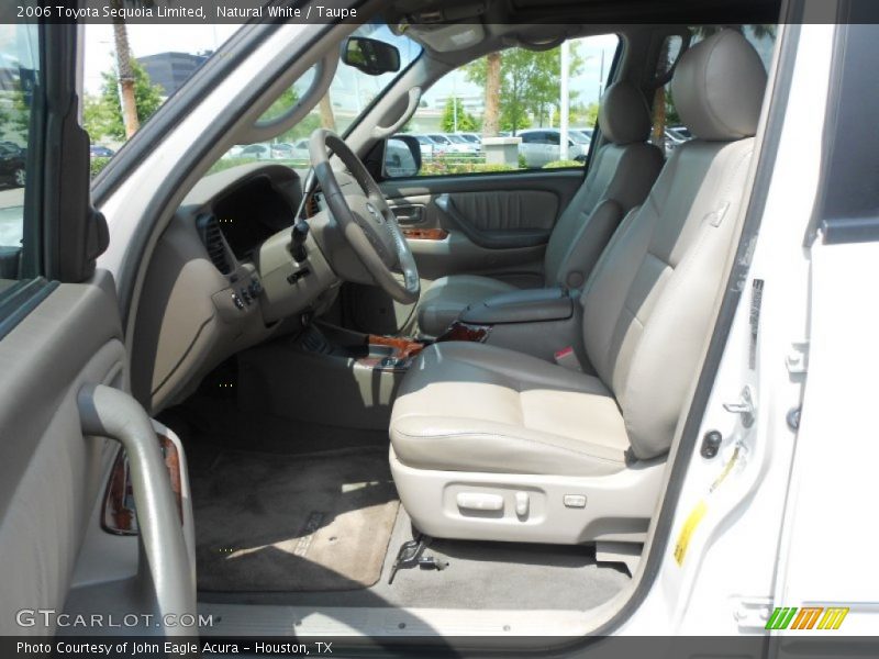 Natural White / Taupe 2006 Toyota Sequoia Limited