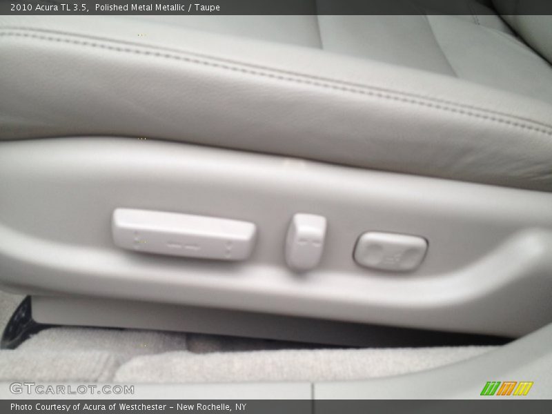Polished Metal Metallic / Taupe 2010 Acura TL 3.5