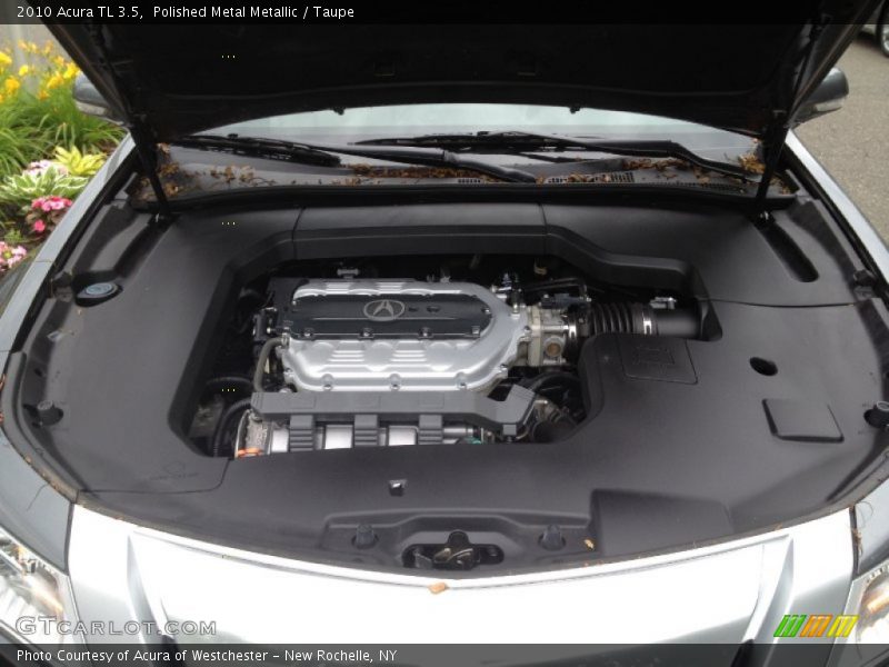 Polished Metal Metallic / Taupe 2010 Acura TL 3.5