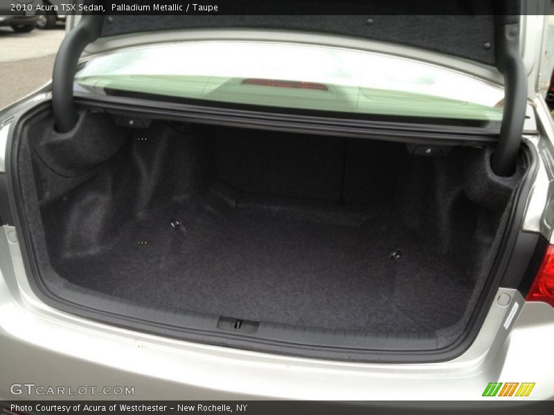 Palladium Metallic / Taupe 2010 Acura TSX Sedan