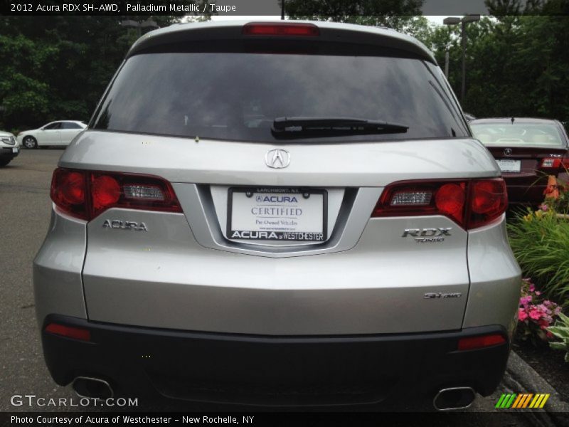 Palladium Metallic / Taupe 2012 Acura RDX SH-AWD