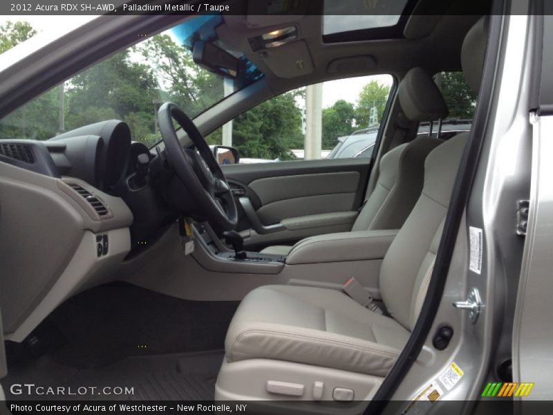 Palladium Metallic / Taupe 2012 Acura RDX SH-AWD