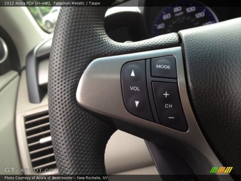 Controls of 2012 RDX SH-AWD