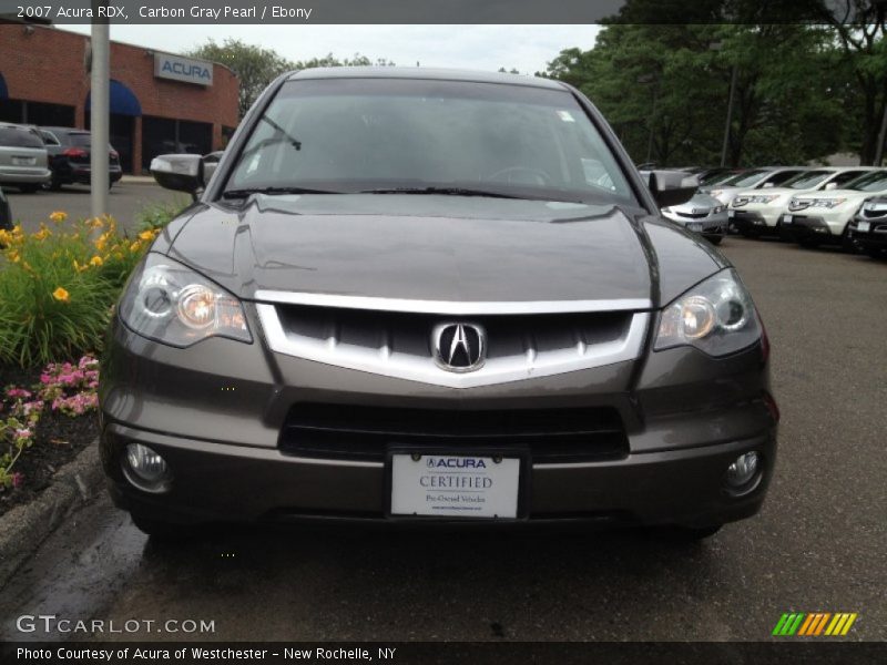 Carbon Gray Pearl / Ebony 2007 Acura RDX
