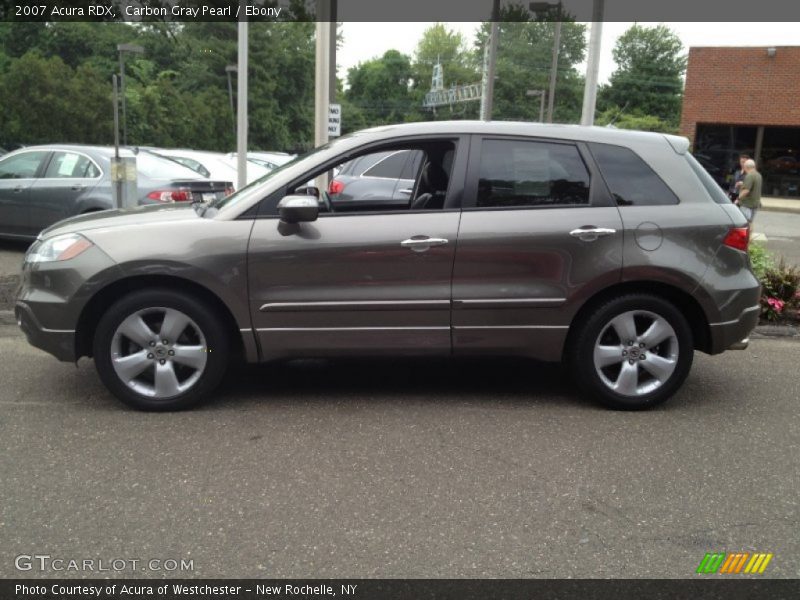 Carbon Gray Pearl / Ebony 2007 Acura RDX
