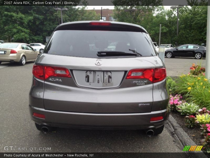 Carbon Gray Pearl / Ebony 2007 Acura RDX