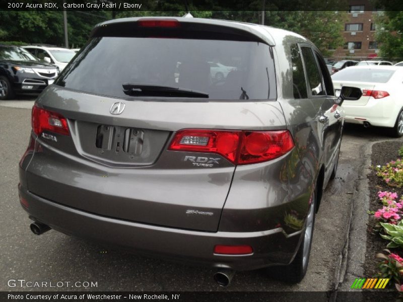 Carbon Gray Pearl / Ebony 2007 Acura RDX