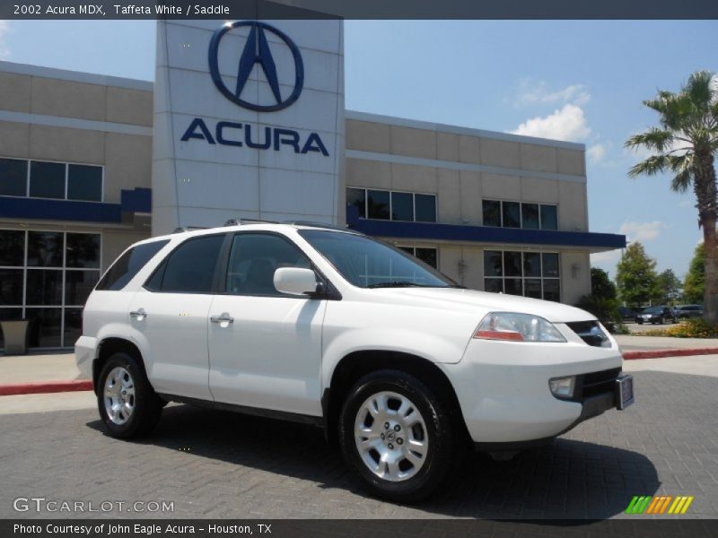 Taffeta White / Saddle 2002 Acura MDX