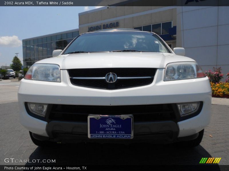 Taffeta White / Saddle 2002 Acura MDX