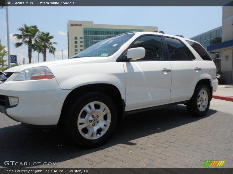 Taffeta White / Saddle 2002 Acura MDX
