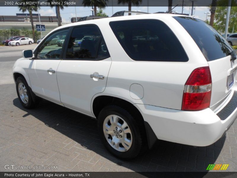Taffeta White / Saddle 2002 Acura MDX