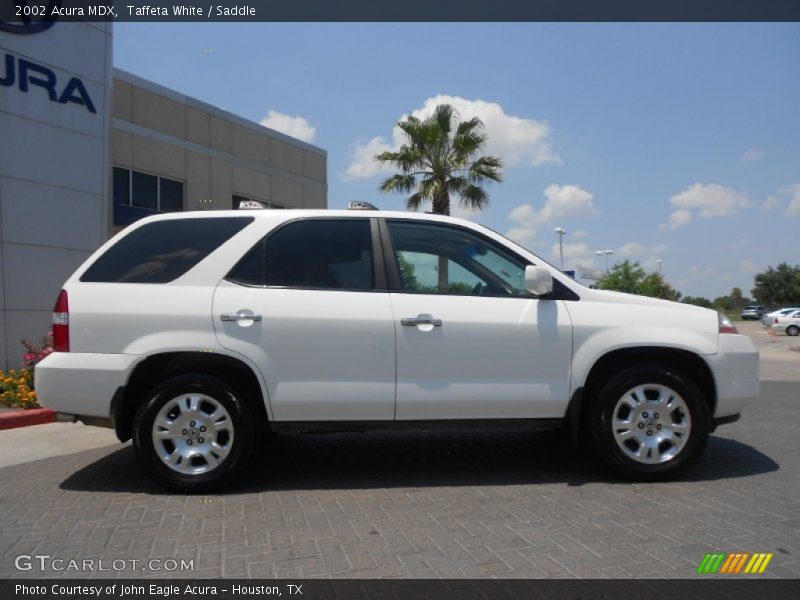 Taffeta White / Saddle 2002 Acura MDX