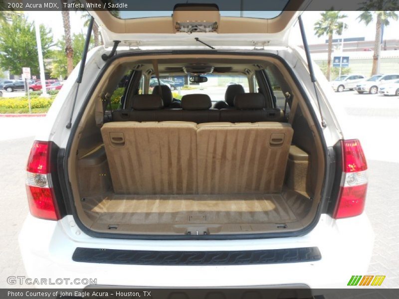 Taffeta White / Saddle 2002 Acura MDX